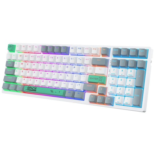 Onikuma G38 RGB Three-Color Gaming Mechanical Keyboard