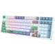 Onikuma G38 RGB Three-Color Gaming Mechanical Keyboard