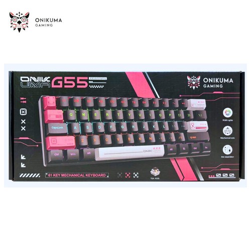 Onikuma G55 RGB Mechanical Gaming Keyboard