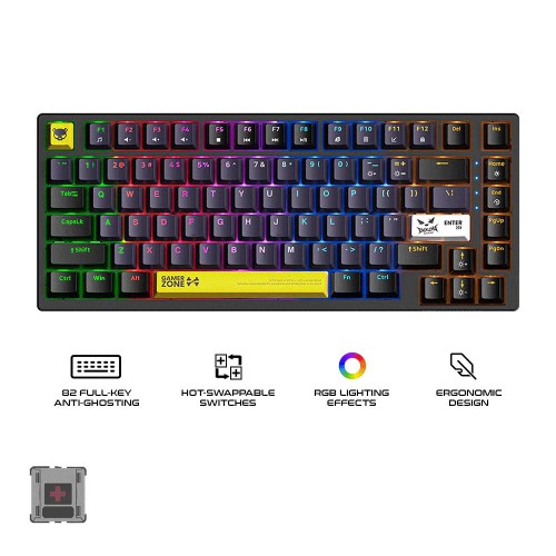 Onikuma G58 RGB Hot-Swappable Gaming Mechanical Keyboard