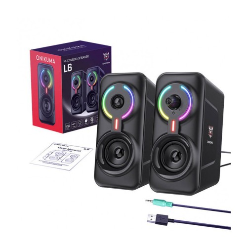 Onikuma L6 RGB Gaming Bluetooth Speaker