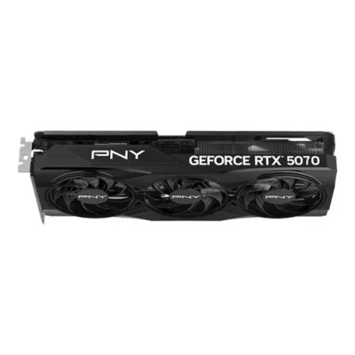 PNY GeForce RTX 5070 OC Triple Fan 12GB GDDR7 Graphics Card