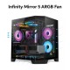 Revenger Air Box Mini ARGB Mid-Tower Gaming Desktop Case (Black)