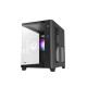 Revenger Air Tank Mini 5 ARGB Infinity Fans Black Gaming Casing