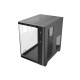 Revenger Air Tank Mini 5 ARGB Infinity Fans Black Gaming Casing
