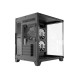 Revenger Air Tank Mini 5 ARGB Infinity Fans Black Gaming Casing