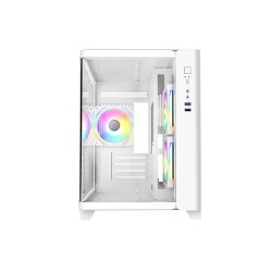 Revenger Air Tank Mini 5 ARGB Infinity Fans White Gaming Casing