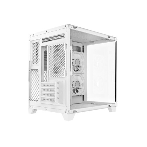 Revenger Air Tank Mini 5 ARGB Infinity Fans White Gaming Casing