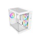 Revenger Air Tank Mini 5 ARGB Infinity Fans White Gaming Casing