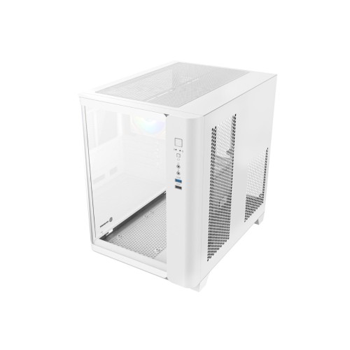 Revenger Air Tank Mini 5 ARGB Infinity Fans White Gaming Casing