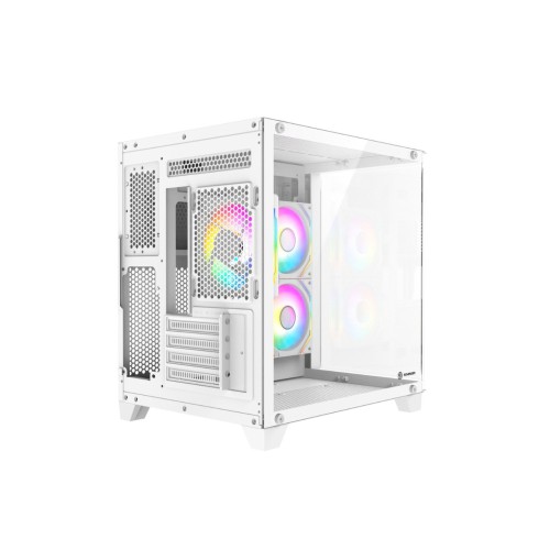 Revenger Air Tank Mini 5 ARGB Infinity Fans White Gaming Casing