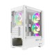 Revenger PHANTOM X Mid Tower White (Tempered Glass Window) Micro-ATX Gaming Desktop Case