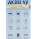 Ajazz AK35I V2 Tri-Mode Mechanical Keyboard Ajazz AK35I V2 Tri-Mode Mechanical Keyboard