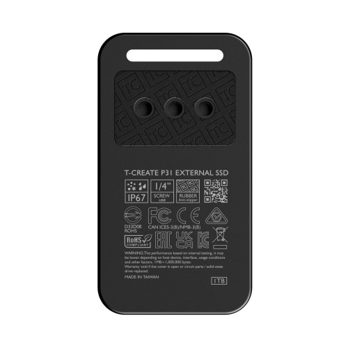 TEAM CinemaPr P31 1TB USB 3.2 Type-C External SSD