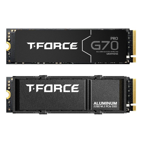 Team T-FORCE G70 PRO 2TB M.2 PCIe NVMe SSD With DRAM Cache & Aluminum Heatsink