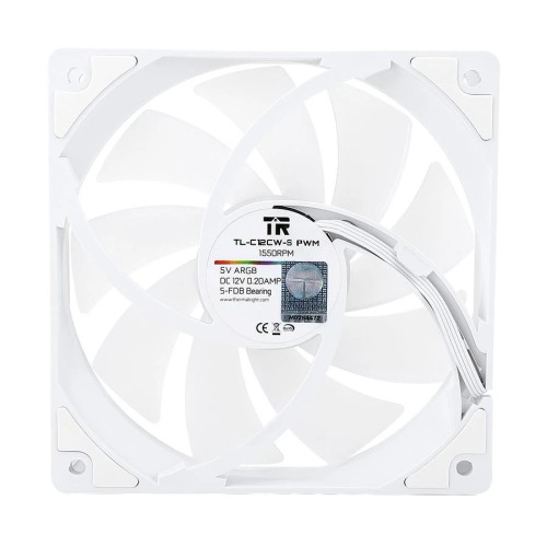 Thermalright TL-C12CW-S X5 ARGB 120mm (5xFan) White Casing Cooling Fan
