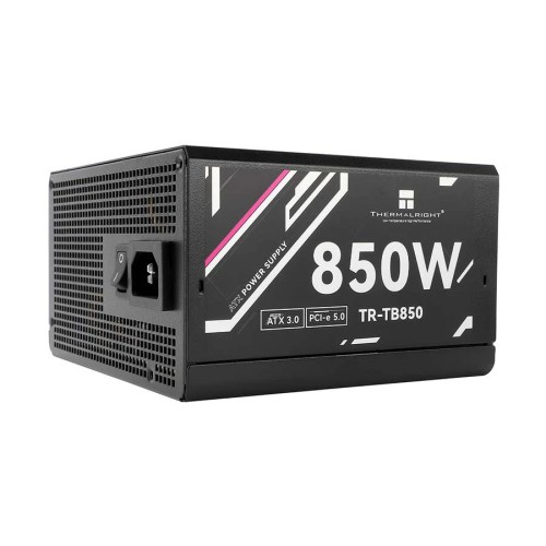 Thermalright TR-TB850 850W PG5 ATX 3.0 Full Modular 80 Plus Bronze Certified Black Power Supply