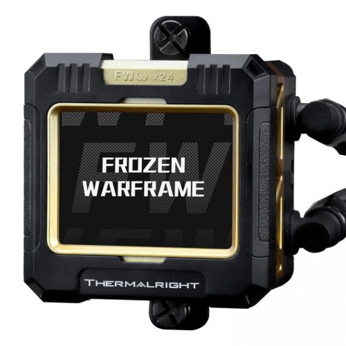 Thermalright Frozen Warframe 420 Black ARGB CPU Liquid Cooler Thermalright Frozen Warframe 420 Black ARGB CPU Liquid Cooler