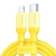 Ugreen US387 (90226) USB Type-C Male to Lightning Male, 1 Meter, Yellow Charging & Data Cable