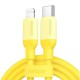 Ugreen US387 (90226) USB Type-C Male to Lightning Male, 1 Meter, Yellow Charging & Data Cable