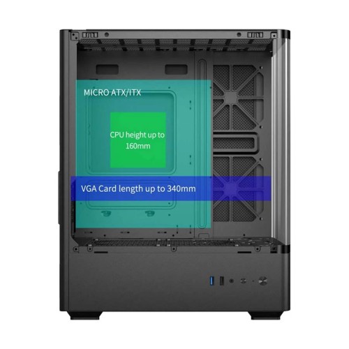 Value Top NUBIA 20F5 Mini Tower Micro ATX Gaming Casing