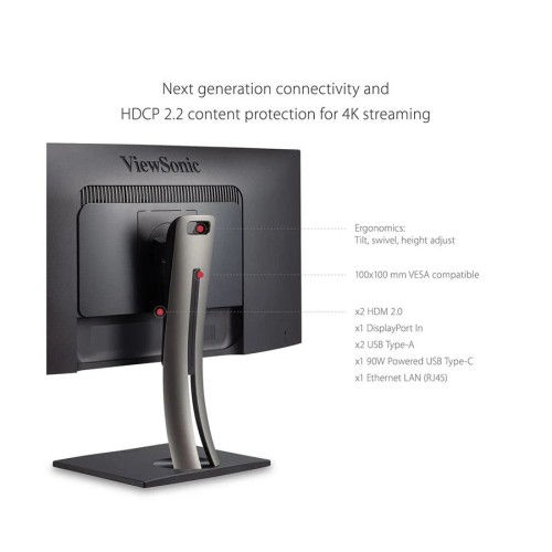 ViewSonic VP3481a ColorPro 34" UltraWide QHD Curved Monitor