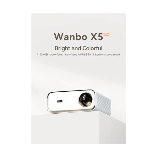 Xiaomi Wanbo X5 1100 Lumens Smart Android Portable LED Projector