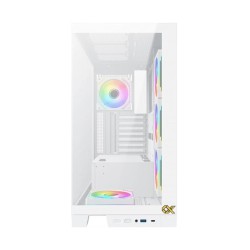 Xigmatek Endorphin Ultra Arctic Mid Tower RGB Gaming Case