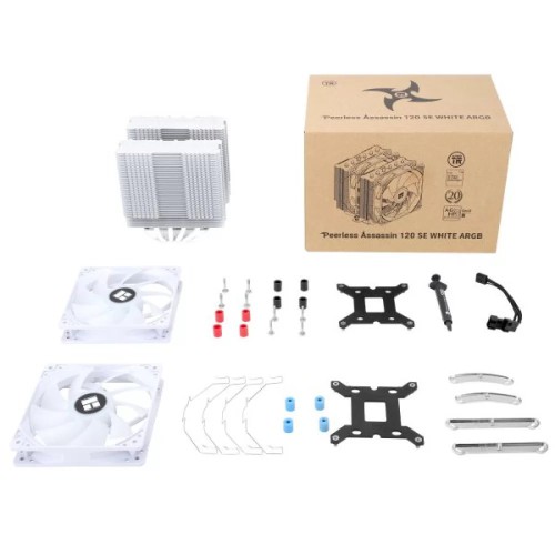Thermalright Peerless Assassin 120 SE White ARGB CPU Cooler Thermalright Peerless Assassin 120 SE White ARGB CPU Cooler