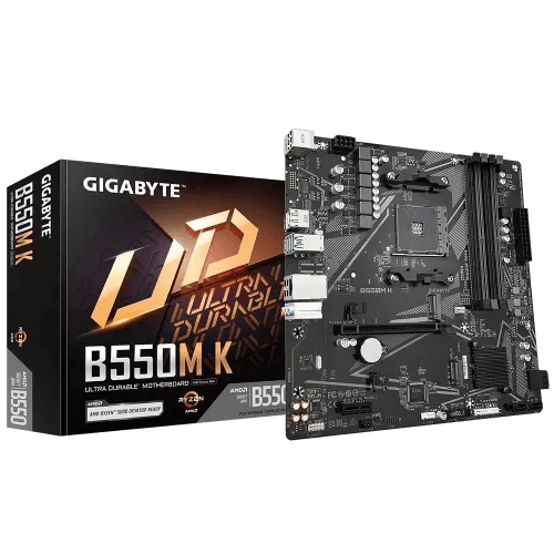 Gigabyte B550M K AMD AM4 Micro ATX Motherboard