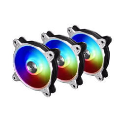 Lian Li Bora Digital Space Grey 120Mm Argb Cabinet Fan (Triple Pack)