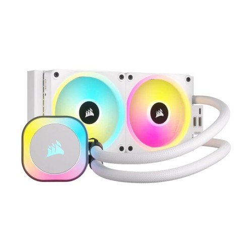 Corsair iCUE LINK H100i RGB 240mm AIO White Liquid CPU Cooler