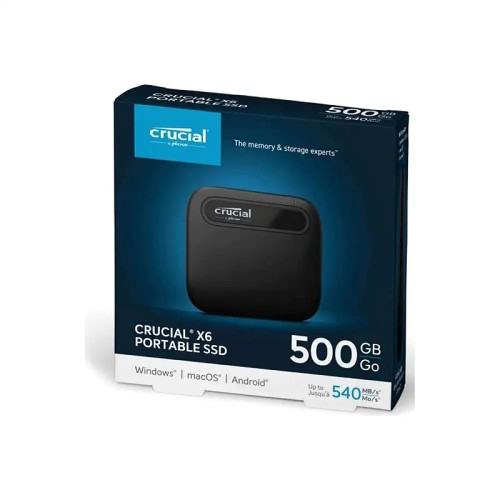 CRUCIAL X6 500GB PORTABLE SSD