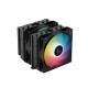 Deepcool Ag620 Bk ARGB Dual Tower CPU Cooler