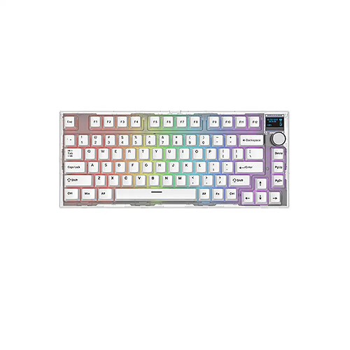 FANTECH MAXFIT81 MK910 WIRELESS BLUETOOTH GAMING MECHANICAL KEYBOARD WHITE