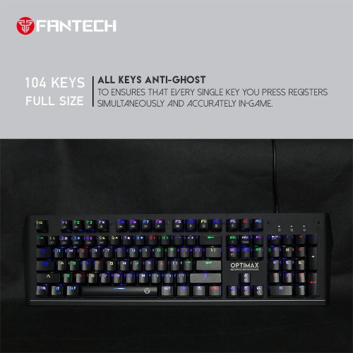 Fantech MK885RGB Optimax Full Size Edition RGB Optical Switch Keyboard Fantech MK885RGB Optimax Full Size Edition RGB Optical Switch Keyboard