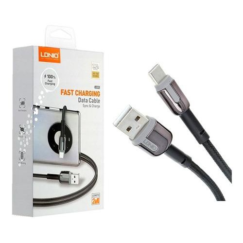 LDNIO LS592 Fast Charging Data Cable 2M
