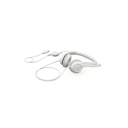 Logitech H390 Stereo USB Headset White with Microphone Logitech H390 Stereo USB Headset White with Microphone