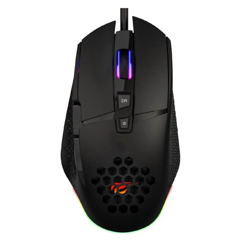 Havit HV-MS1022 RGB LED Honeycomb Design 8 Buttons Gaming Mouse