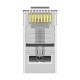 VENTION IDDR0-50 Cat6 UTP RJ45 Modular Plug Transparent 50 Pack VENTION IDDR0-50 Cat6 UTP RJ45 Modular Plug Transparent 50 Pack