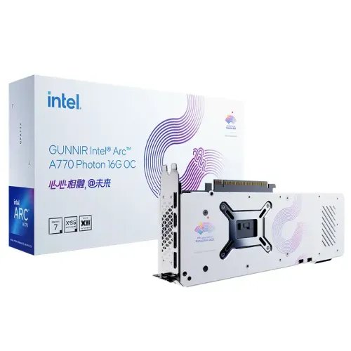 GUNNIR Intel Arc A770 Photon 16G OC WX GDDR6 Asian Games Limited Edition Graphics Card
