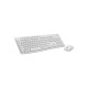 LOGITECH MK295 SILENT WIRELESS COMBO WHITE