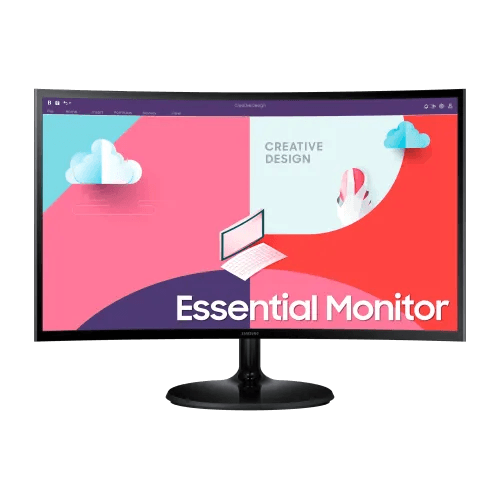 Samsung LS24C360EAW 24" 75Hz FHD Curved Monitor