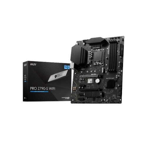 MSI PRO Z790-S WIFI DDR5 14TH GEN Motherboard MSI PRO Z790-S WIFI DDR5 14TH GEN Motherboard