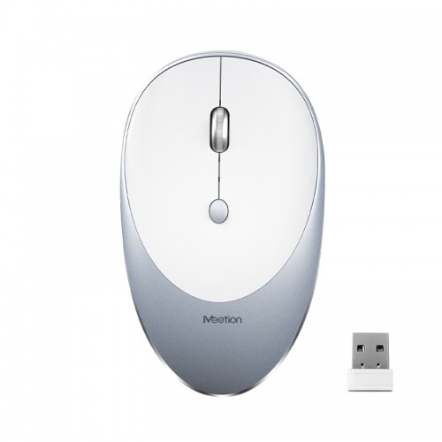 Meetion MT-R600 2.4GHz Slim Rechargeable Silent Wireless Mouse