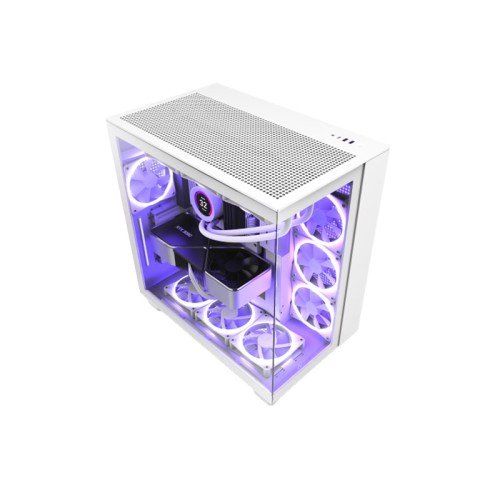 NZXT CM-H91FW-01 H9 FLOW DUAL-CHAMBER MID-TOWER AIRFLOW CASING WHITE