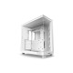 NZXT H6 Flow Compact Dual-Chamber Mid-Tower Airflow Case (White)