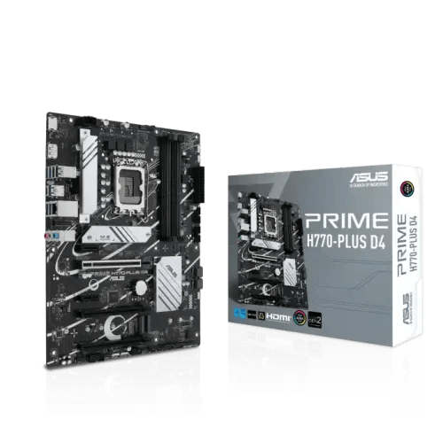 ASUS PRIME H770-PLUS D4 13th & 12th Gen ATX Motherboard