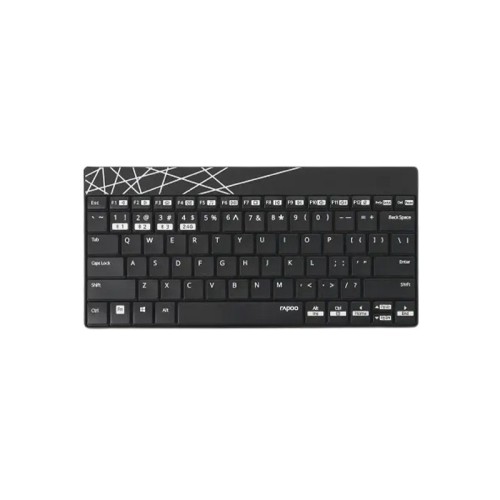 Rapoo K8000M Multi-Mode Wireless Keyboard Black
