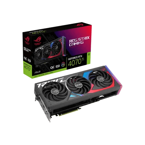 ASUS ROG Strix GeForce RTX 4070 Ti 12GB GDDR6X OC Edition Graphics Card